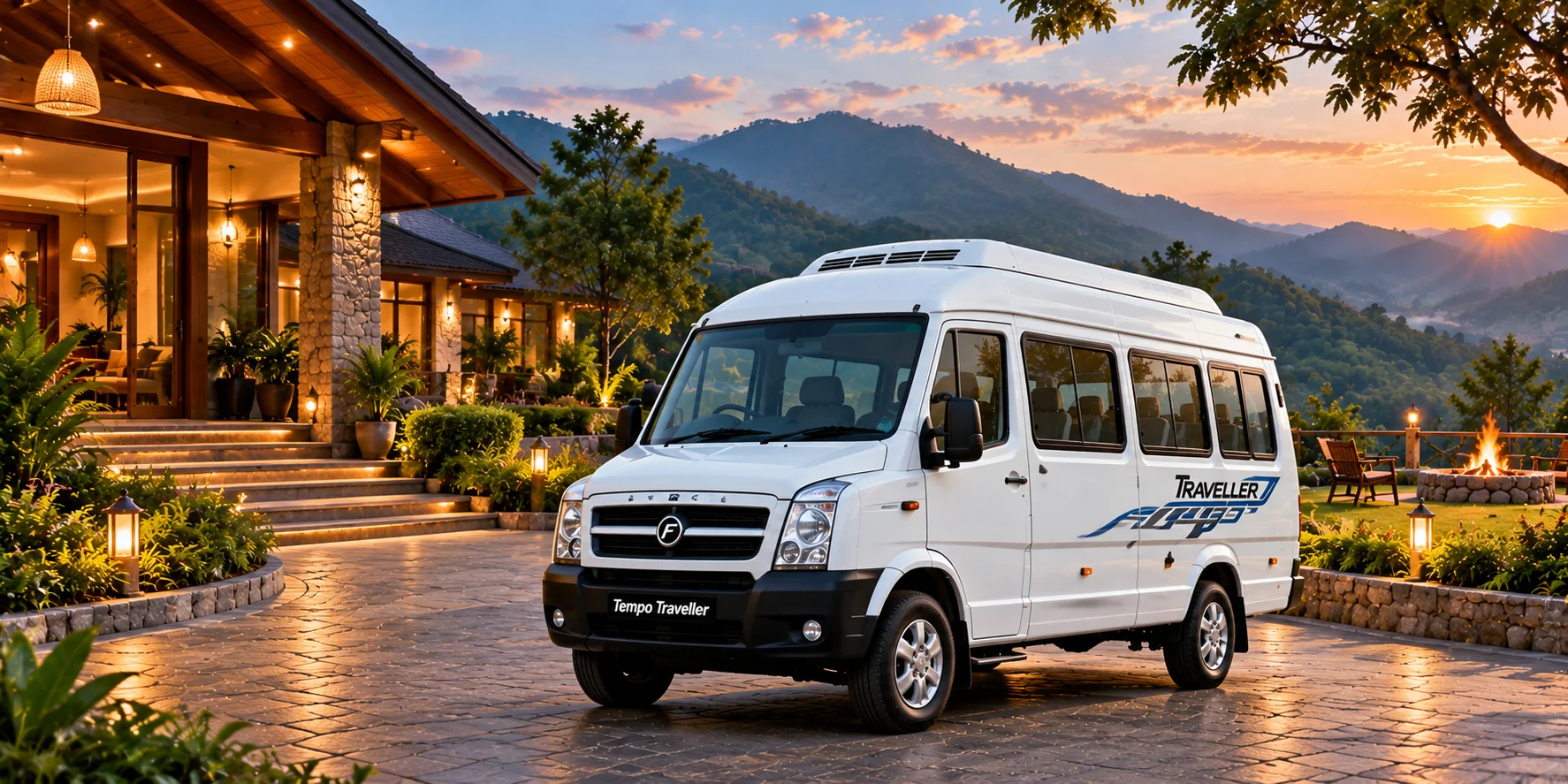 Tempo Traveller 12 Seater