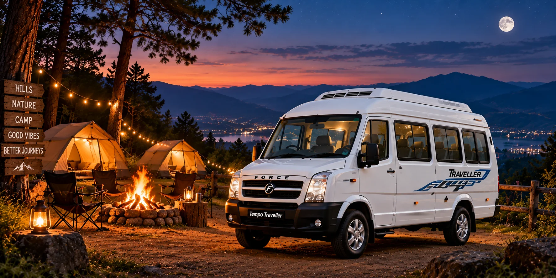 Tempo Traveller 14 Seater